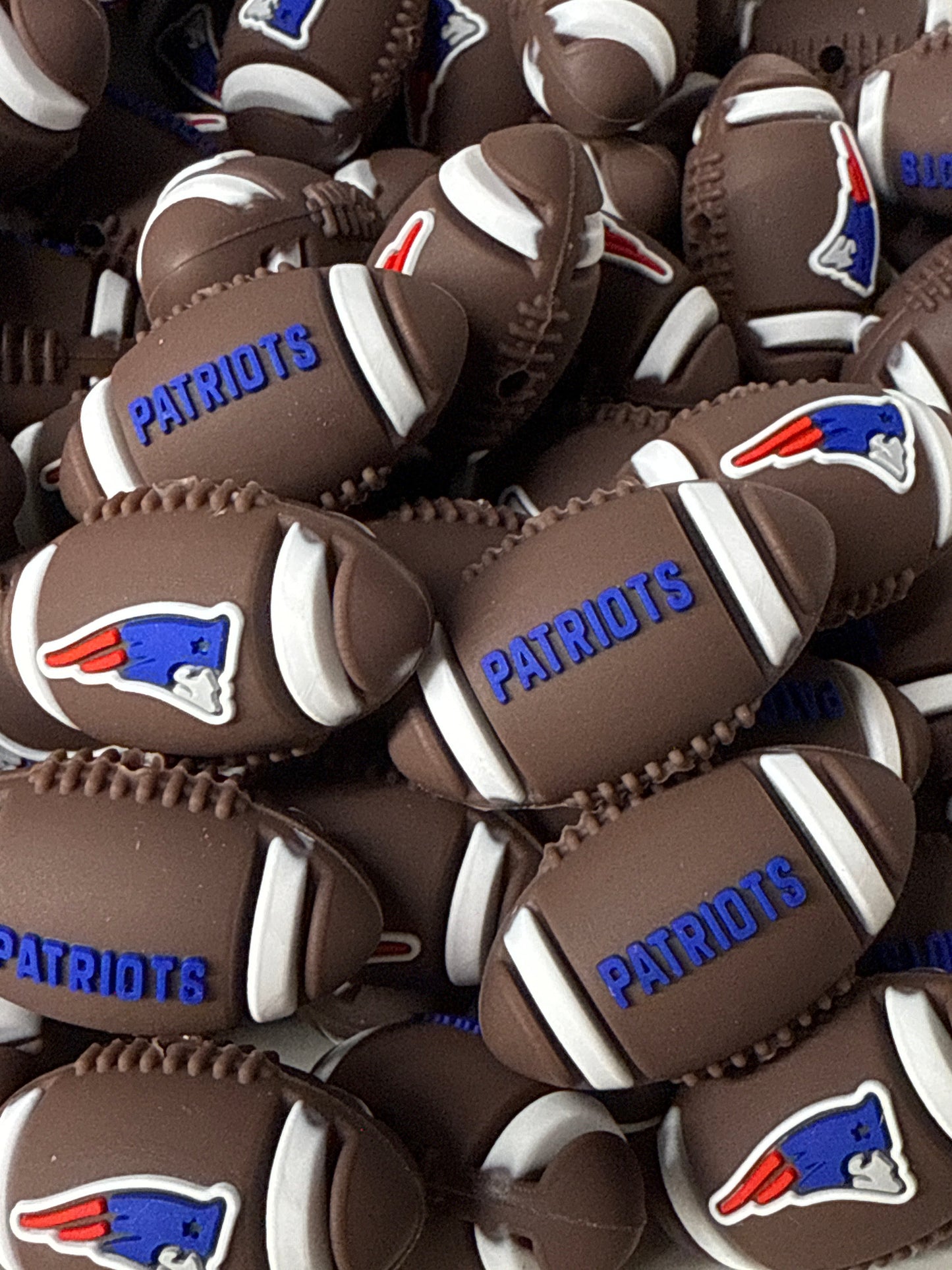 PublicPatriots 3D Football Silicone Focal