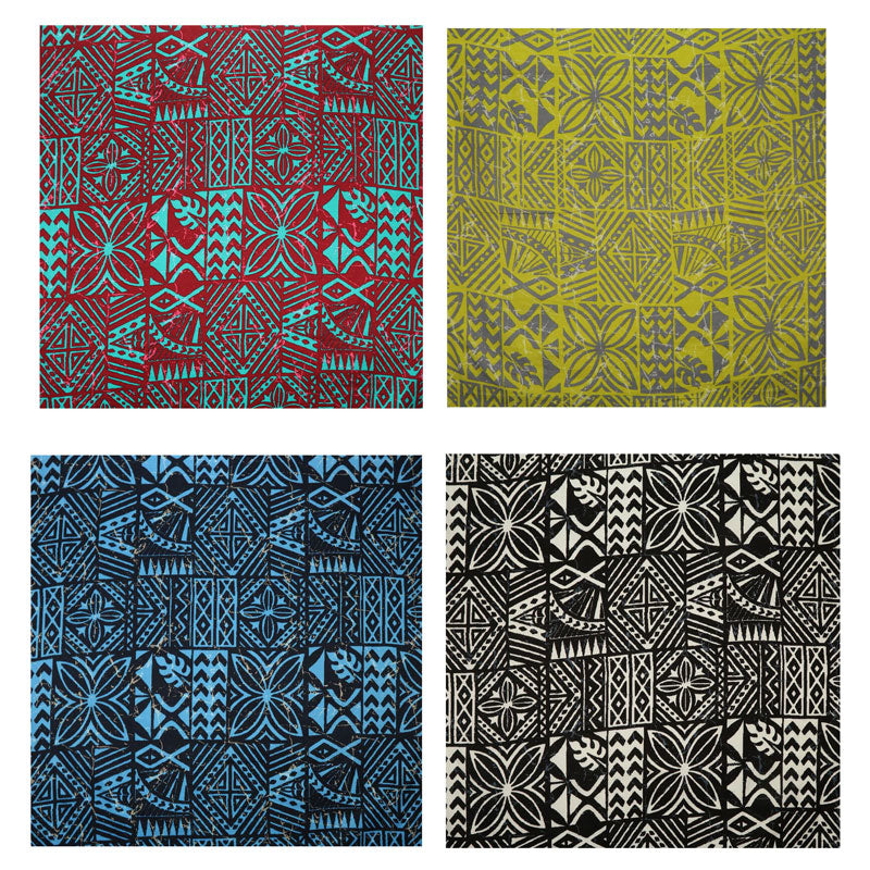 Traditional Polynesian Tapa Light Barkcloth Fabric | Islands Fabric