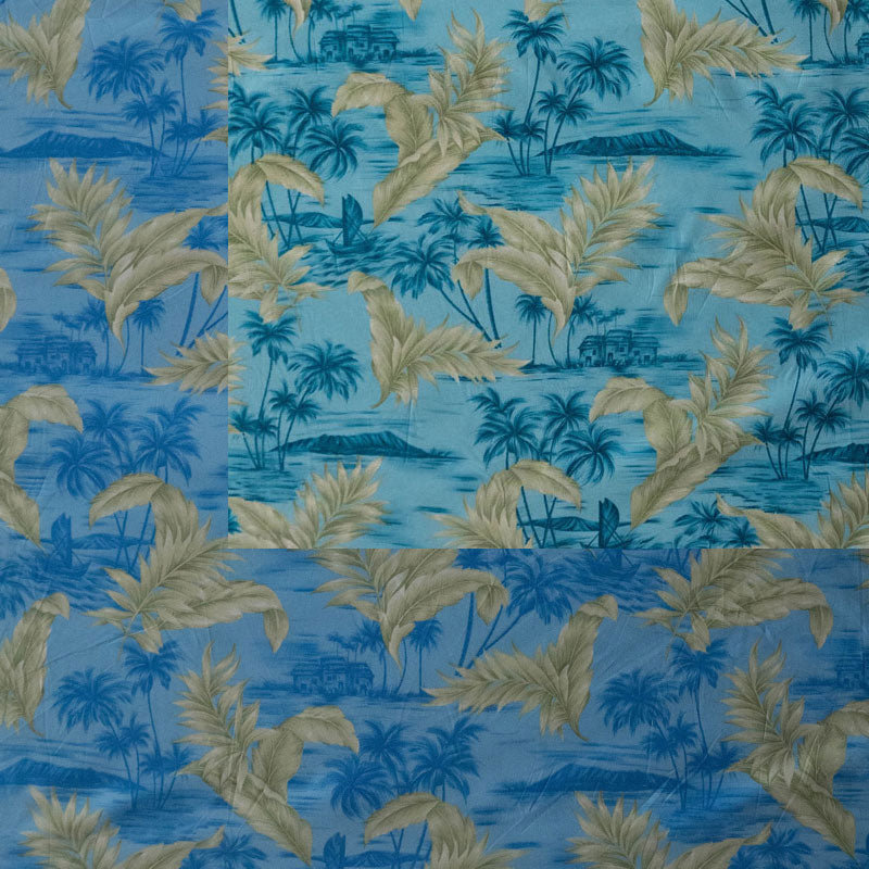 Island Areca Palm Peachskin Fabric | Islands Fabric