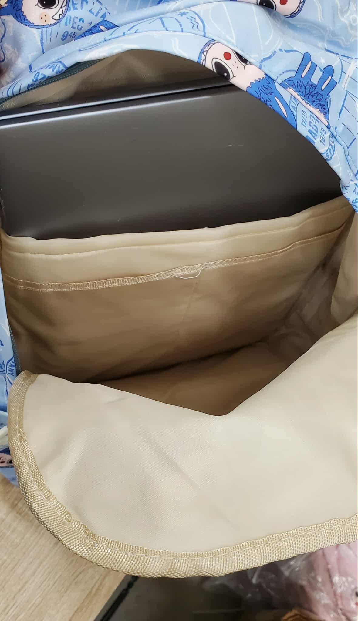 RDLabubu backpack w/ inner laptop sleeve