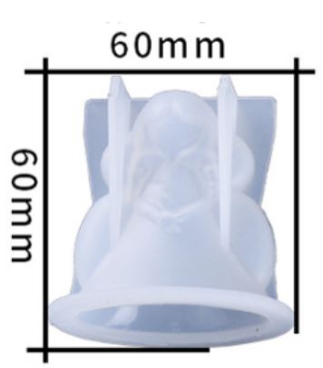 Mold - Angel 3D Silicone Mold B11