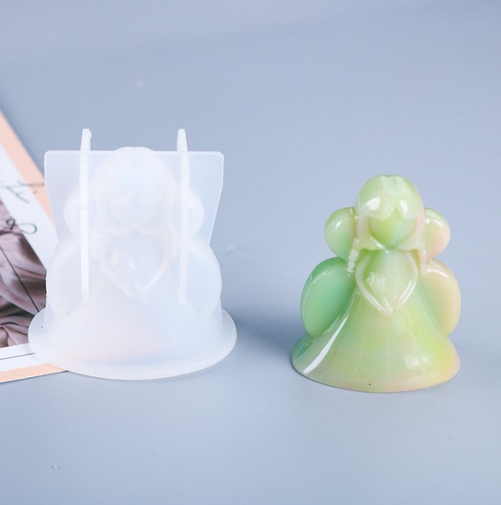 Mold - Angel 3D Silicone Mold B11