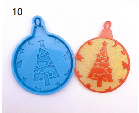 Mold - Christmas Ornament Silicone Mold