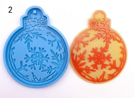 Mold - Christmas Ornament Silicone Mold