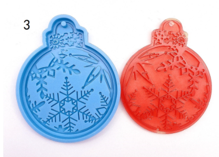 Mold - Christmas Ornament Silicone Mold