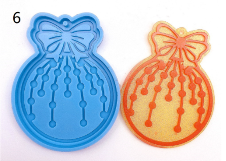 Mold - Christmas Ornament Silicone Mold