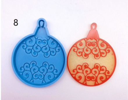 Mold - Christmas Ornament Silicone Mold