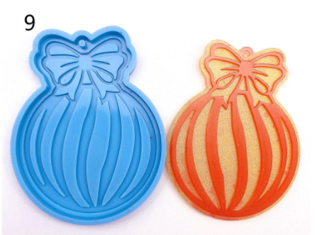 Mold - Christmas Ornament Silicone Mold