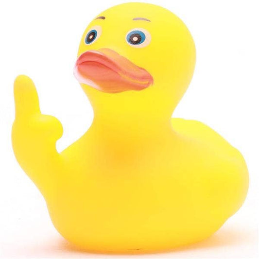 Duck You Rubber Duck - Middle Finger Rubber Duck