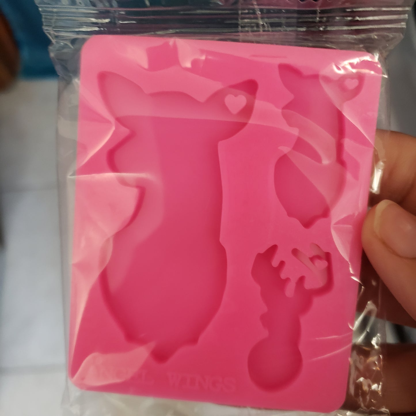 Mold - Deer Doe Family Keychain Mold M8