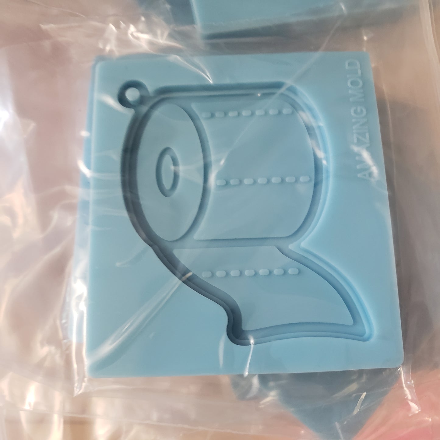 Mold - Toilet Paper Keychain Mold M7