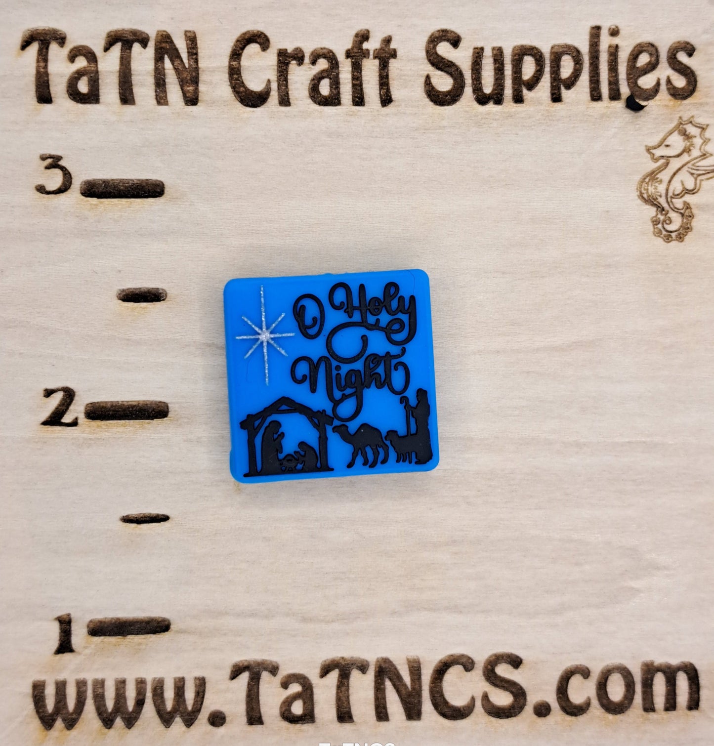 Christmas - Nativity Holy Night Silicone Focal 35