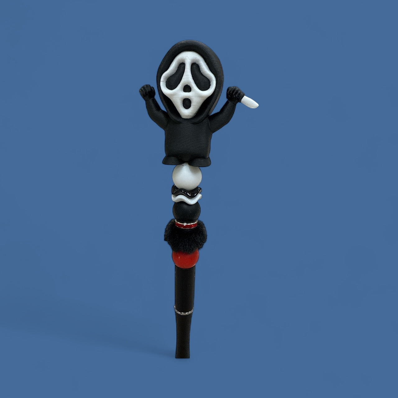 RDGhostFace Topper (no hole) 3D Printed