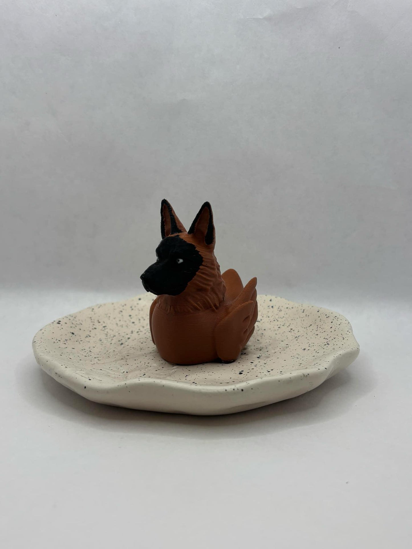 Printed 3D Duck German Shepard