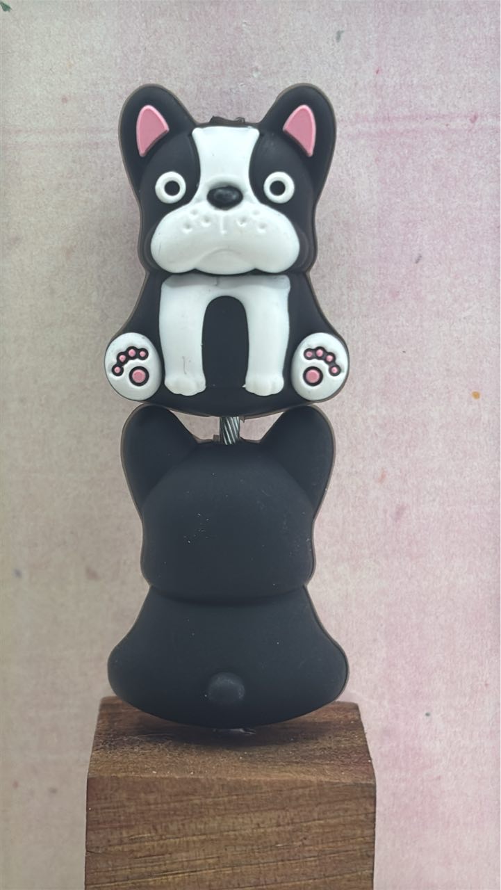 Dog - Frenchie / Bulldog - 3D Silicone Focal