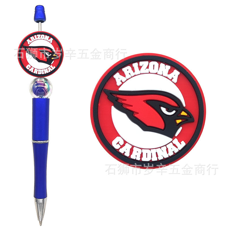 0122 - Football - Arizona Cardinals Team Round PVC Focal