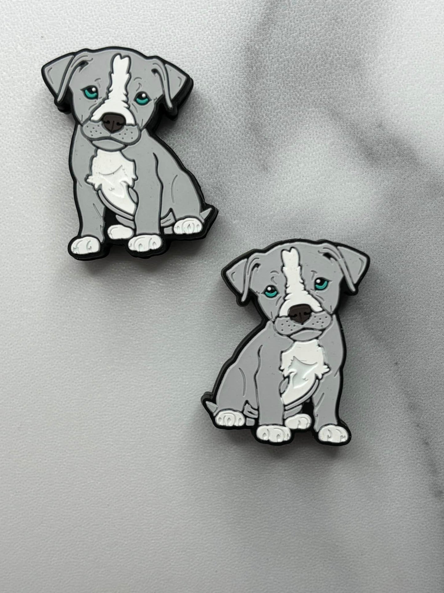 Dog - Pitbull Gray Silicone Focal 0066