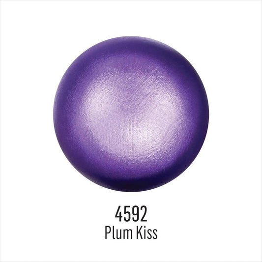 FolkArt Perle Acrylic Paint - Plum Kiss (2 oz Bottle)