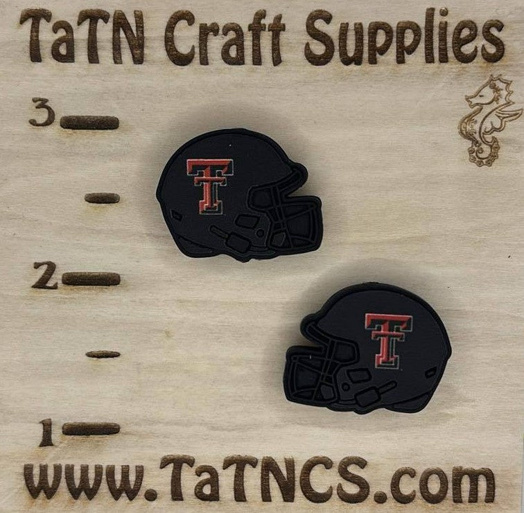 Colllege - Texas Tech Team Helmet PVC Focal 0177 - 5 Count