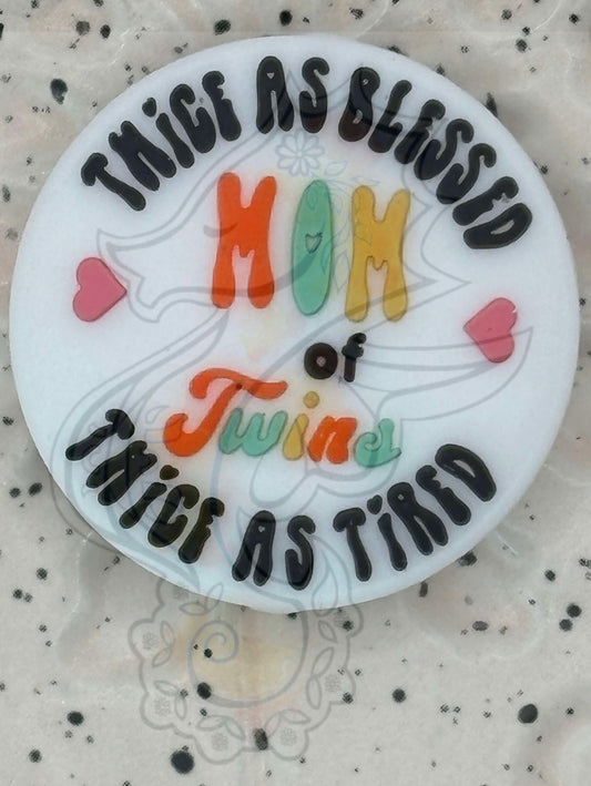 Mom - Mom of Twins Silicone Focal Exclusive 0162