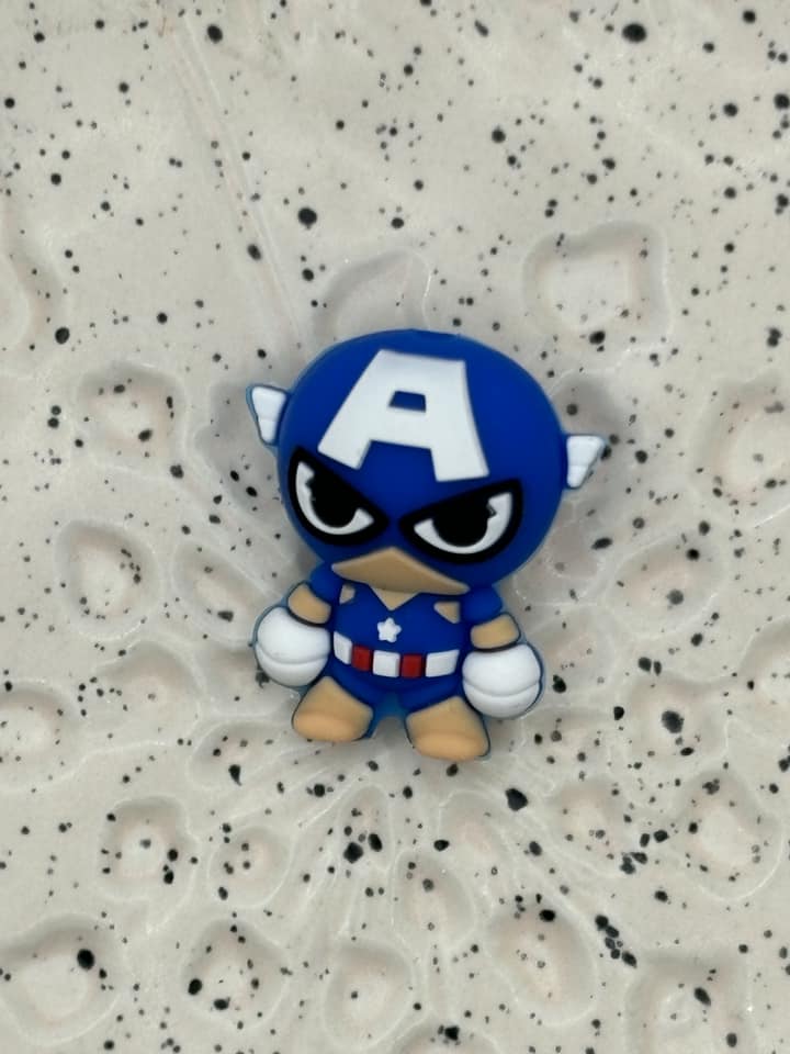 0206 - Marvel - Captain America 3D Silicone Focal