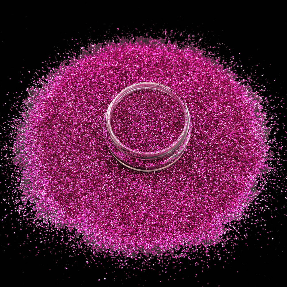 Glitter - Breast Cancer Raspberry Fine 1 oz
