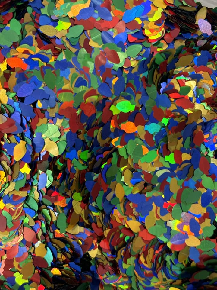 Glitter - Christmas Bulbs Large 1 oz