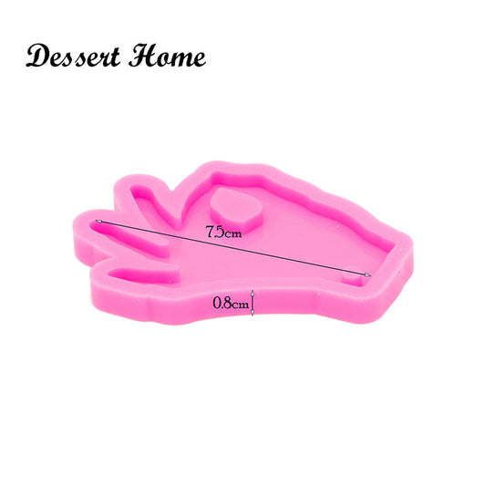 Mold - ASL OK Keychain Mold M12