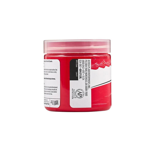FolkArt Super Thick Acrylic Paint - Red (4 oz Bottle)