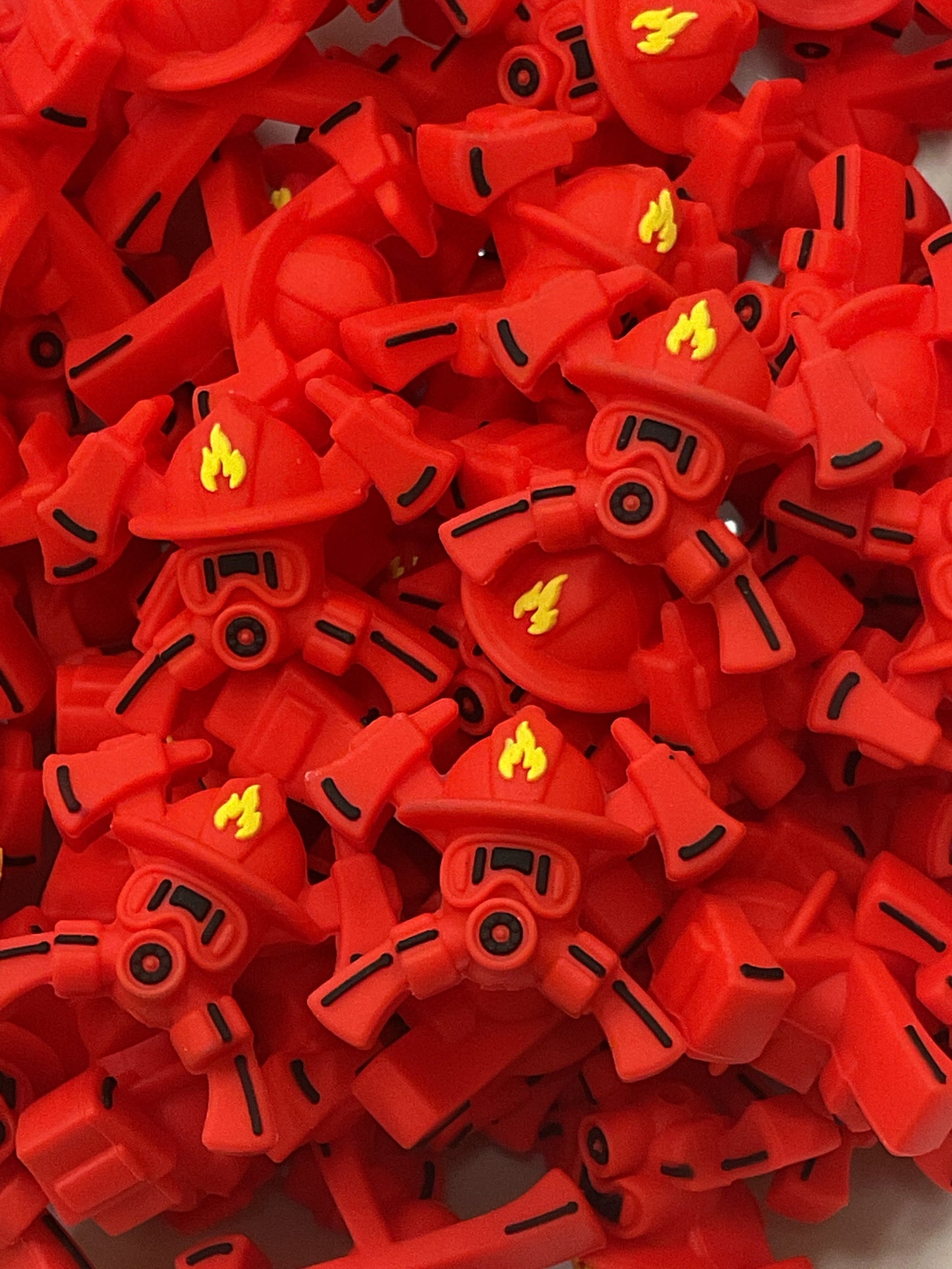 Firefighters Mask SCBA 3D Silicone Focal