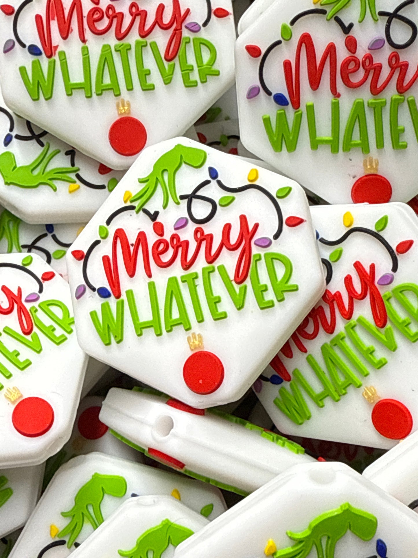 Merry Whatever Silicone Bead - Public Collab with Chez Molds