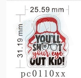 You Will Shoot Your Eye Out PVC Focal - RD Creations Exclusive