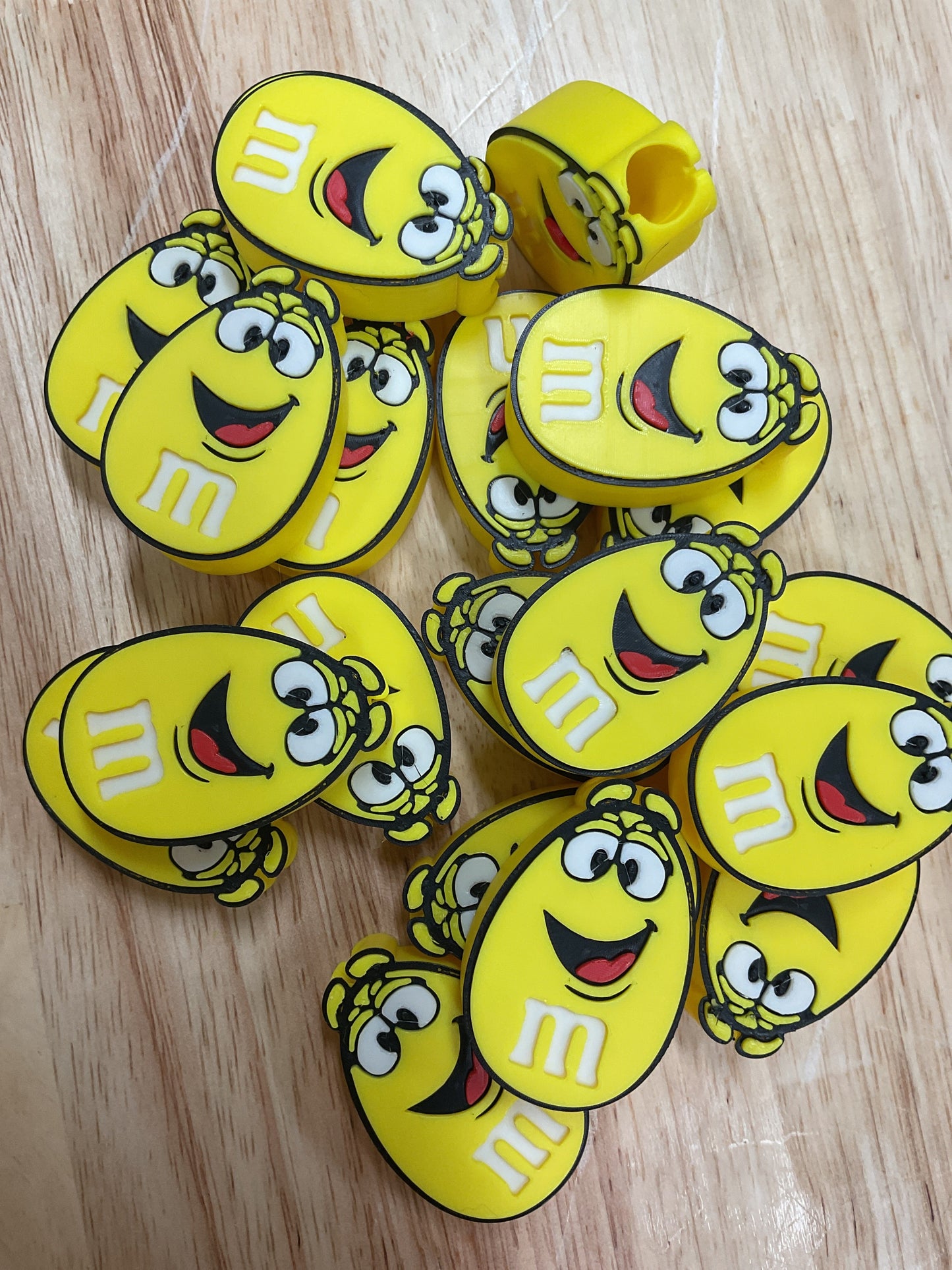 RDM&M Yellow Straw Topper 3D Printed