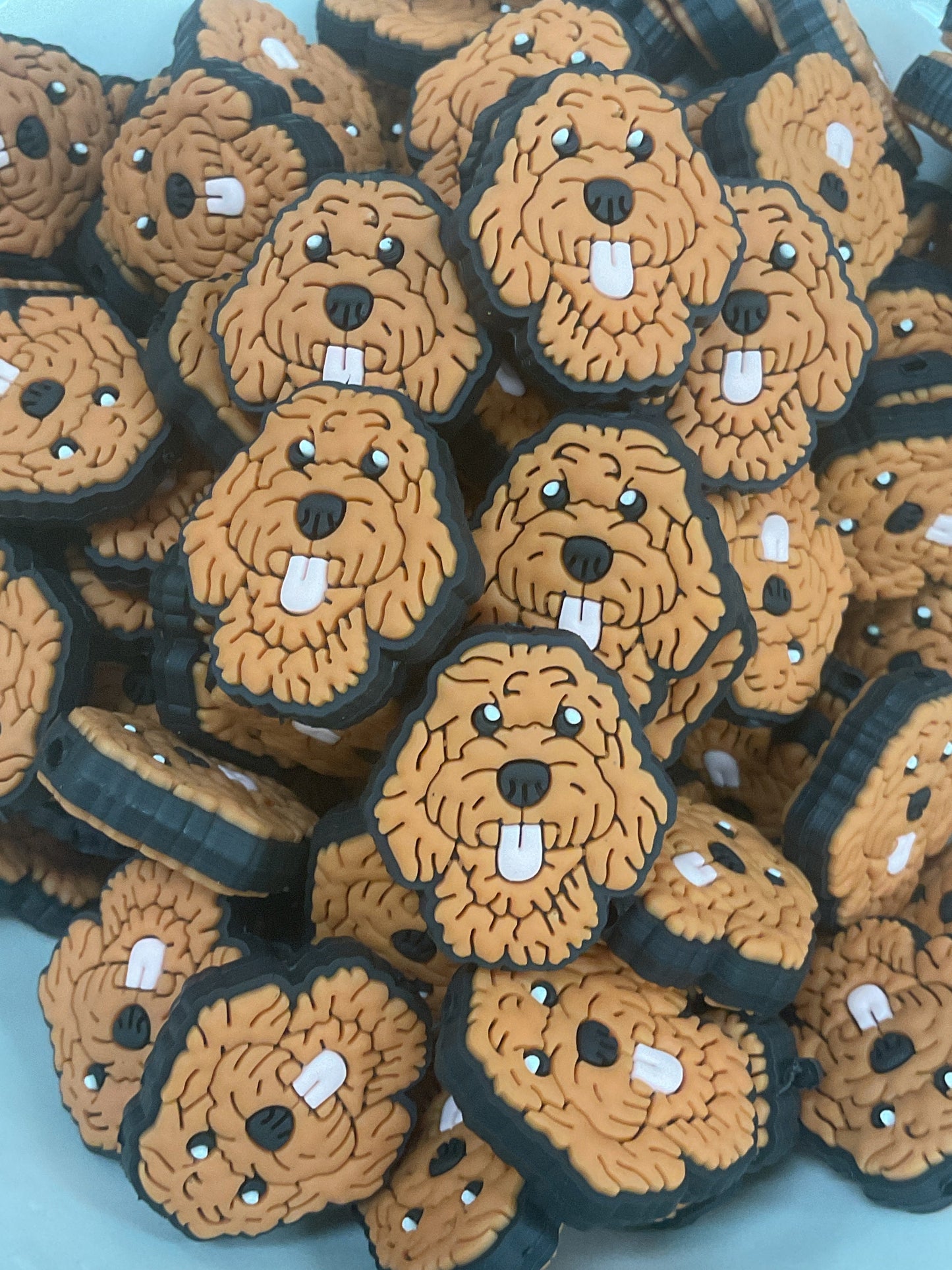 Doodle Dog Silicone Focal