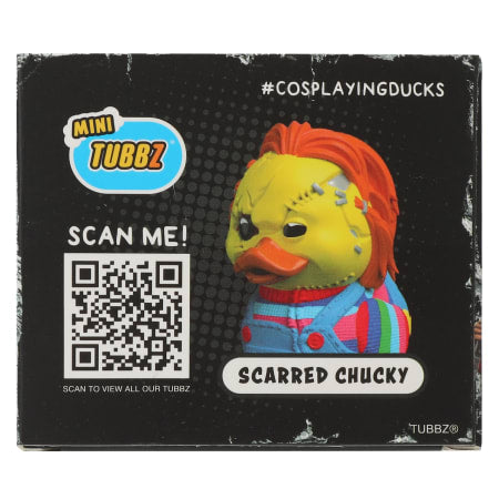 Chucky Mini TUBBZ® Collectible Duck - Scarred Chucky