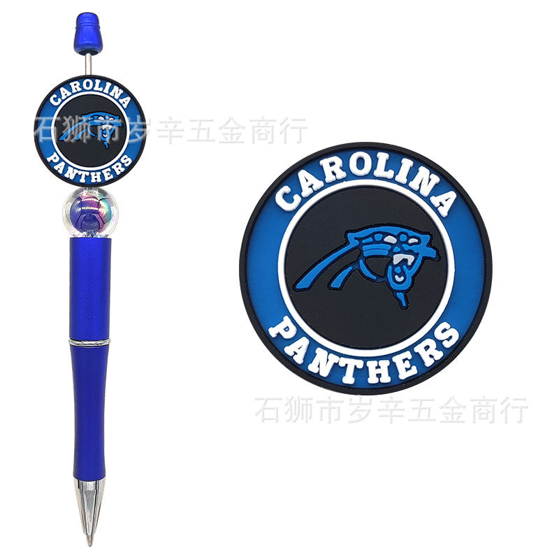 Football - Carolina Panthers Team Round PVC Focal 0136 - 5 Count
