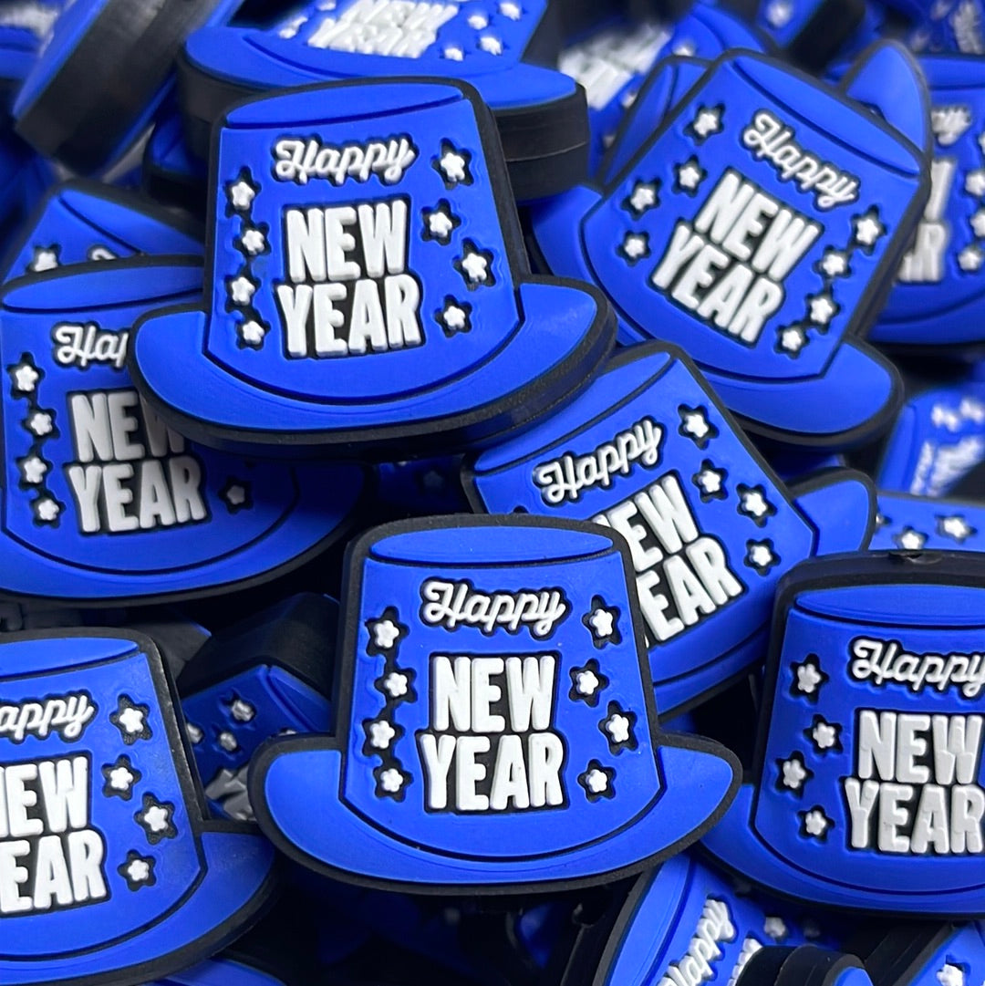 Happy New Year Hats PVC Focal - tRD Creations Exclusive