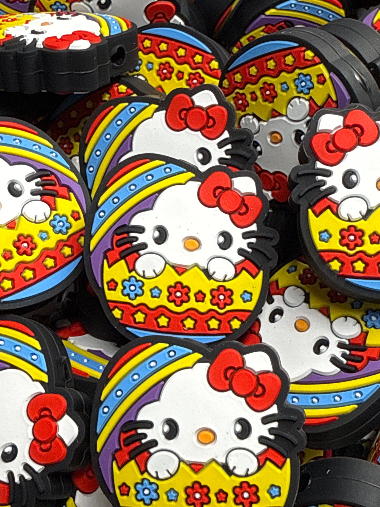 PublicHelloKitty Easter Egg Silicone Focal