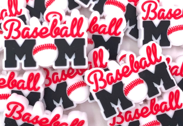7507 - Mom - Baseball Mom Silicone Focal