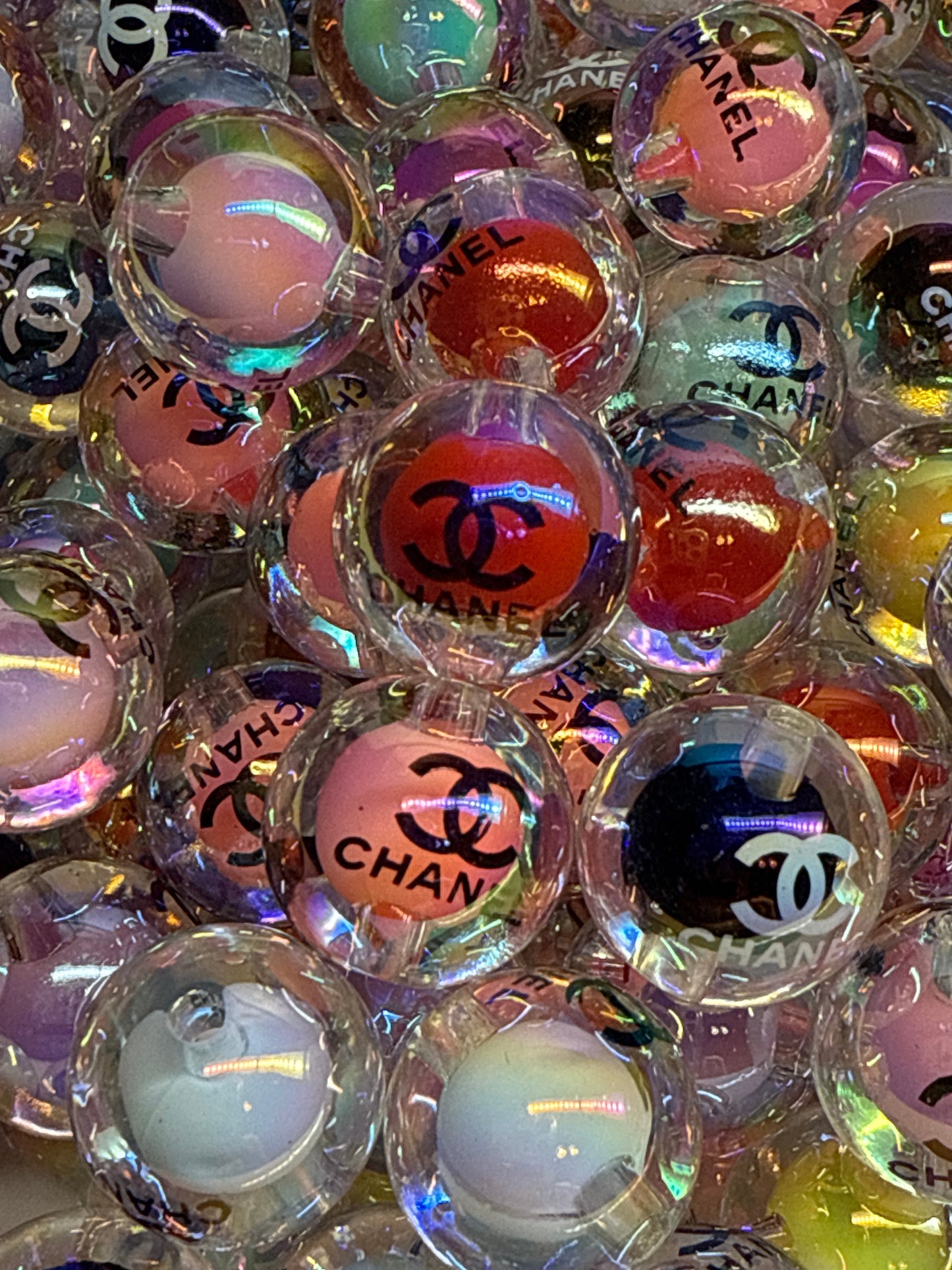 PublicChanel Mix Acrylic Beads - 16mm - 10 pack