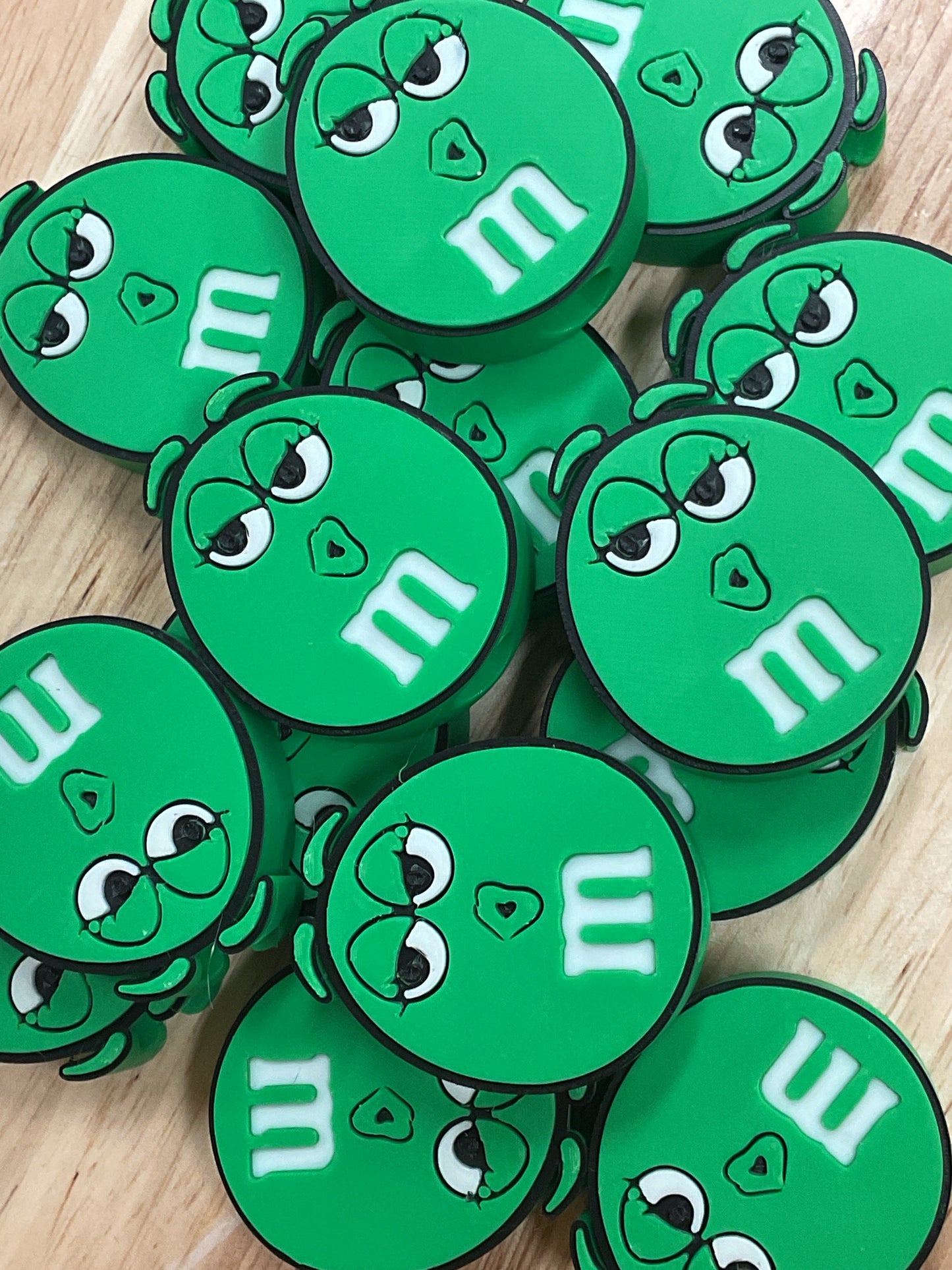 RDM&M Green Straw Topper 3D Printed