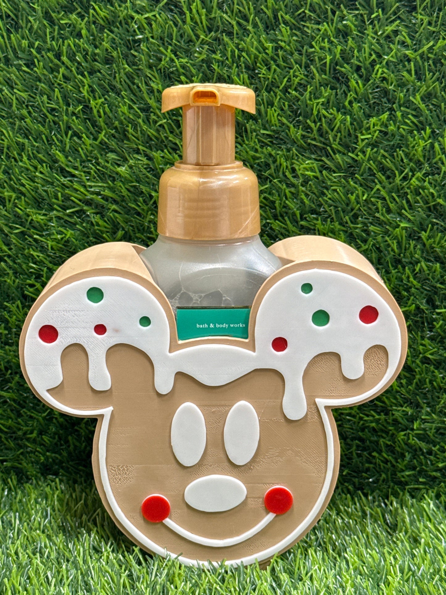RDMickey Mouse Gingerbread Body Bath and Body Works Soap Holder 3D Printed