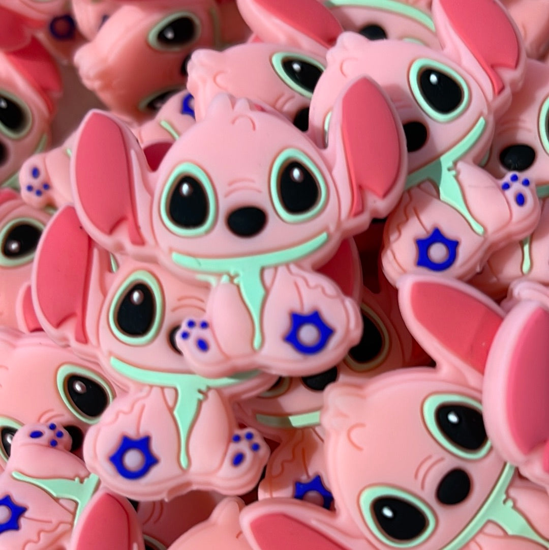 PublicAngelStitch Pink Silicone Focal