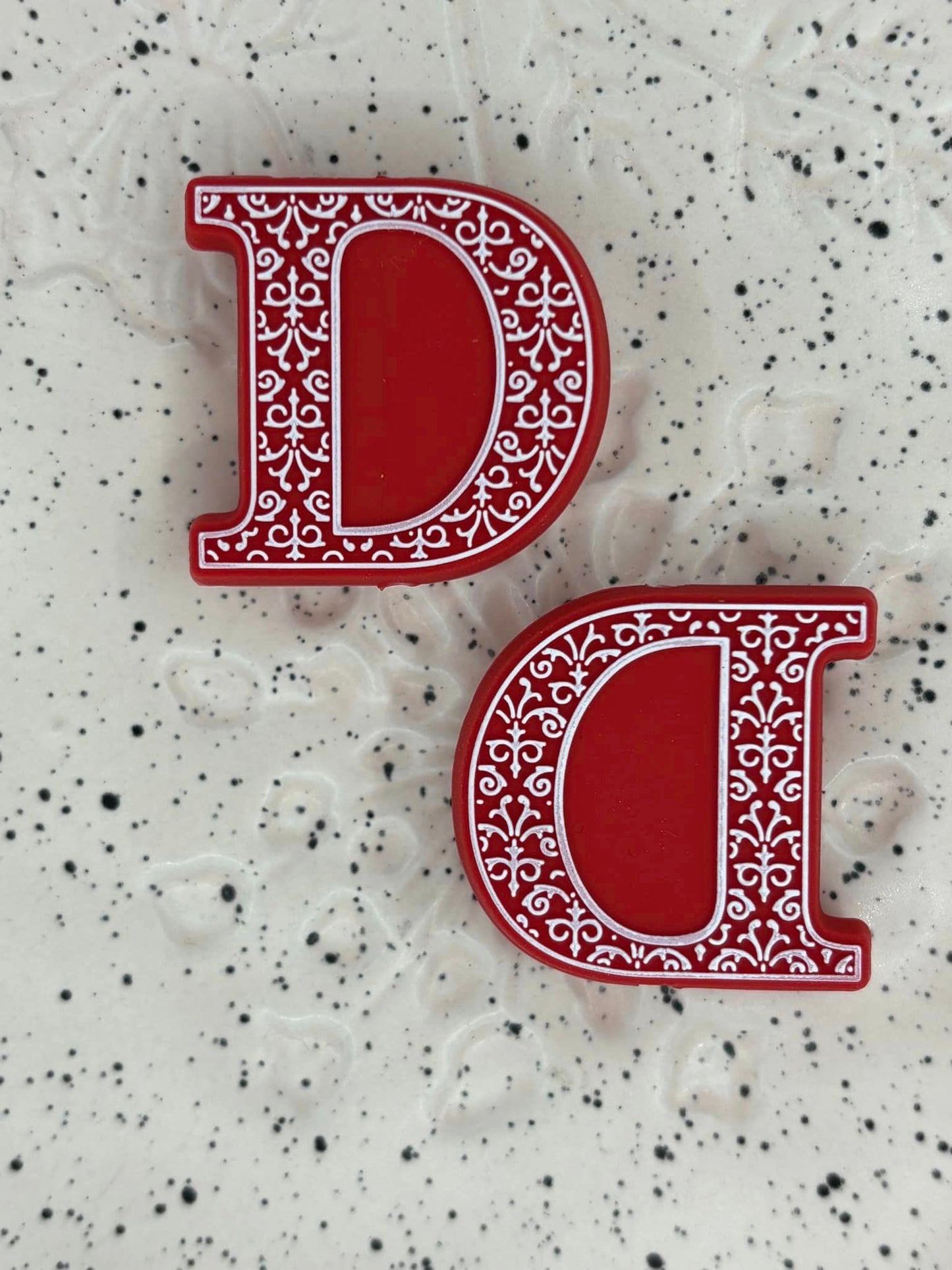 Alphabet D Silicone Focal - RD Creations Collab