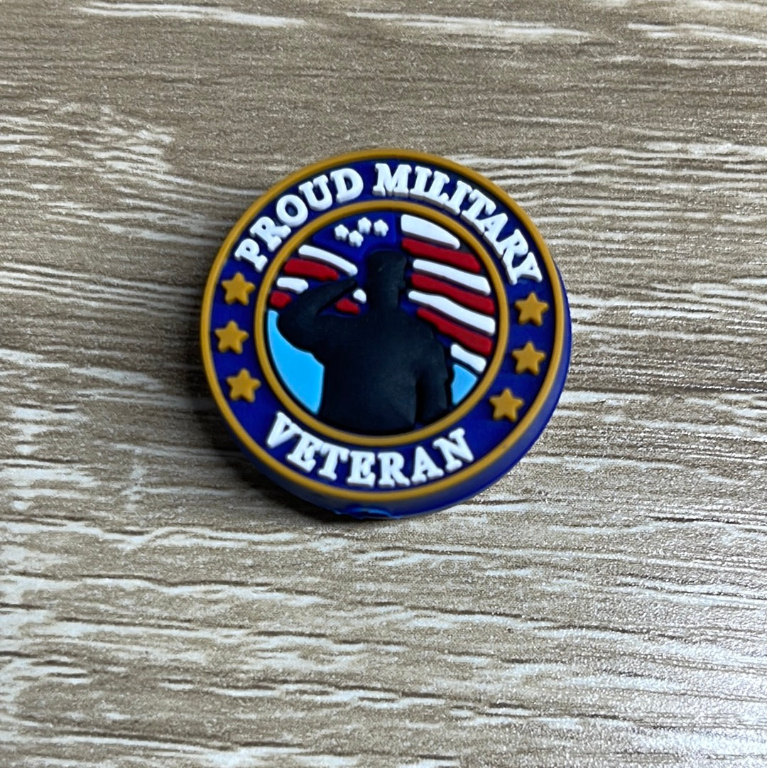 Proud to be a Veteran PVC Focal