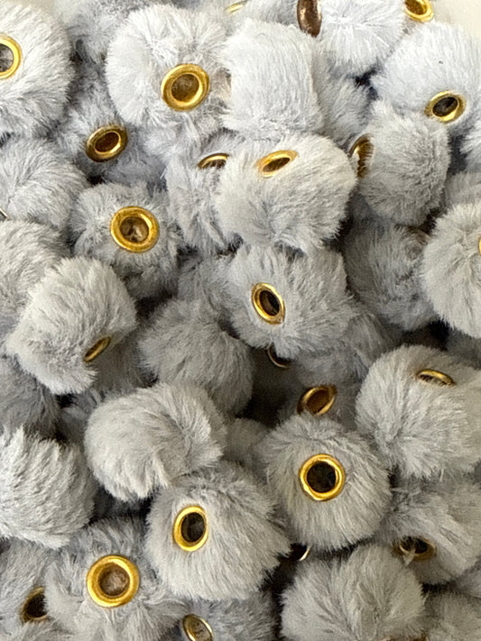 Fuzzy Spacers Bead - 12mm - 10 pack