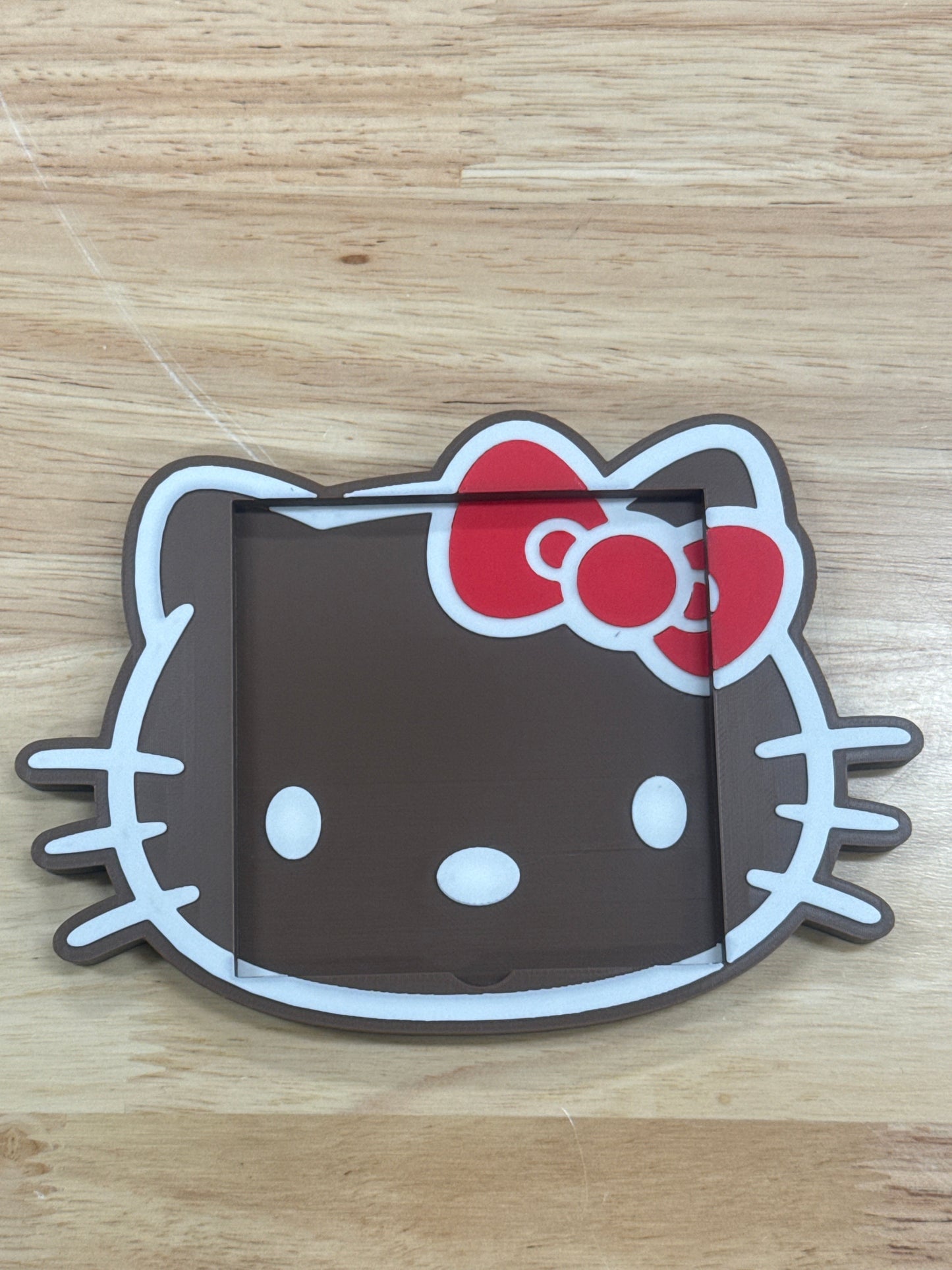 RDHelloKitty Gingerbread Post-it Holder 3D Printed