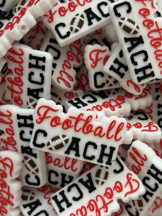 Football - Football Coach Silicone Focal - 5 Count