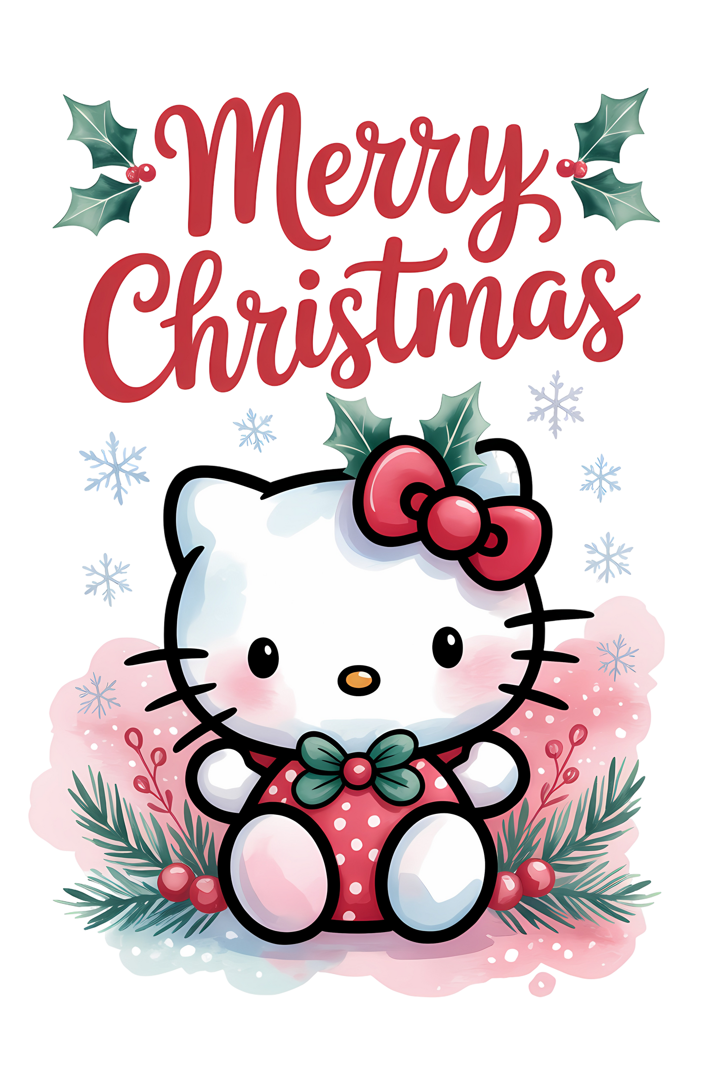 RDHelloKitty Free Merry Christmas PNG