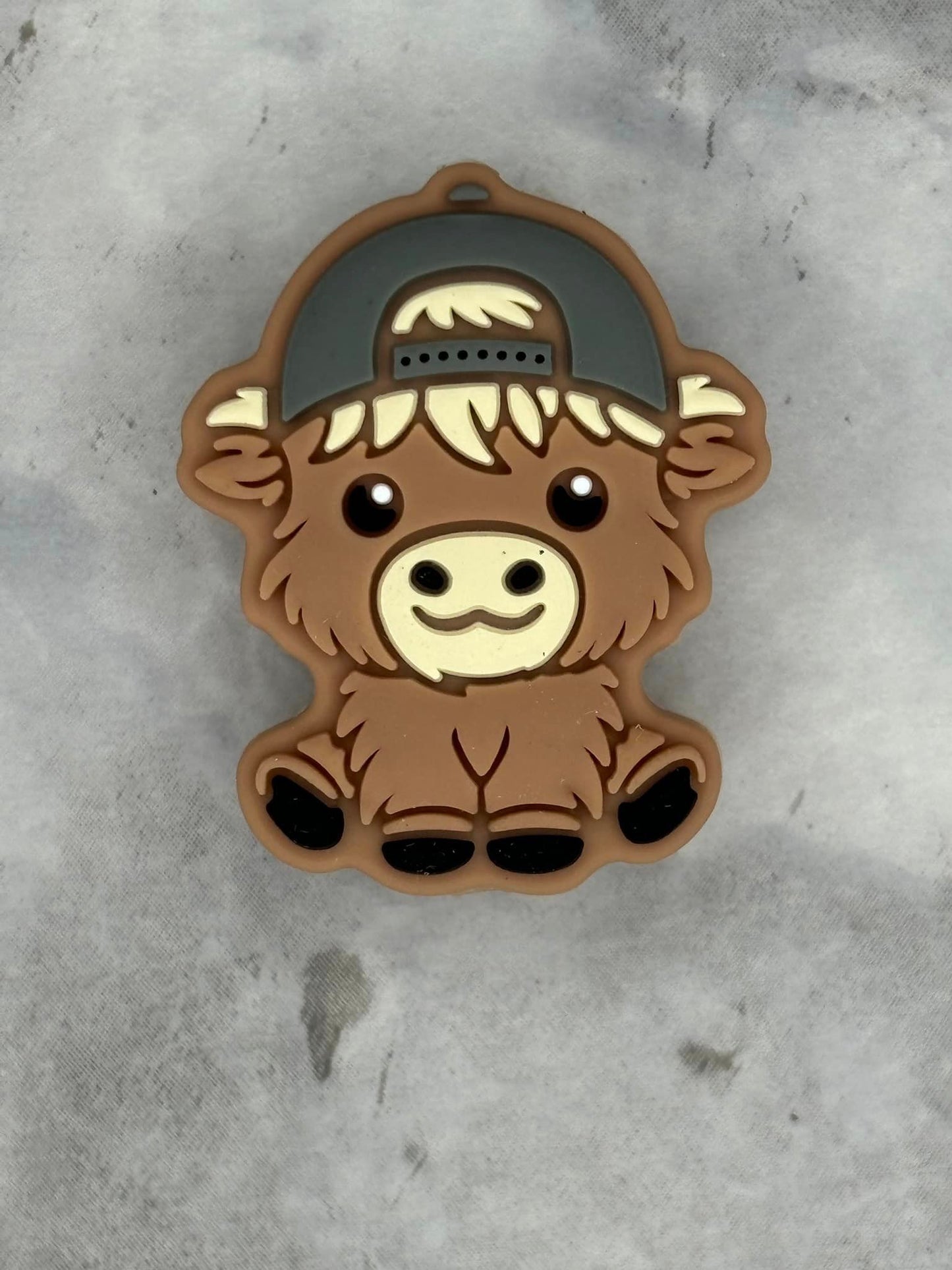 0092 - Animal - Highland Cattle Boy Gray